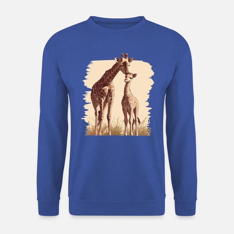 Giraffen Giraffe - Unisex Pullover - Royalblau