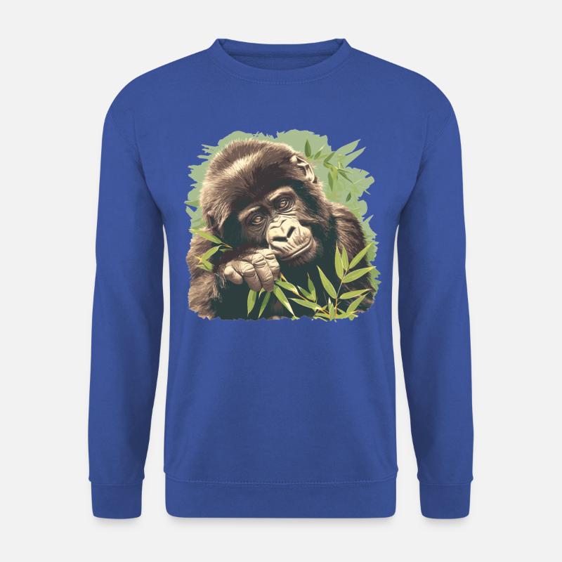 Gorillas Gorilla - Unisex Sweatshirt - royal blue