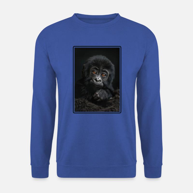 Gorillas Gorilla - Unisex Pullover - Royalblau