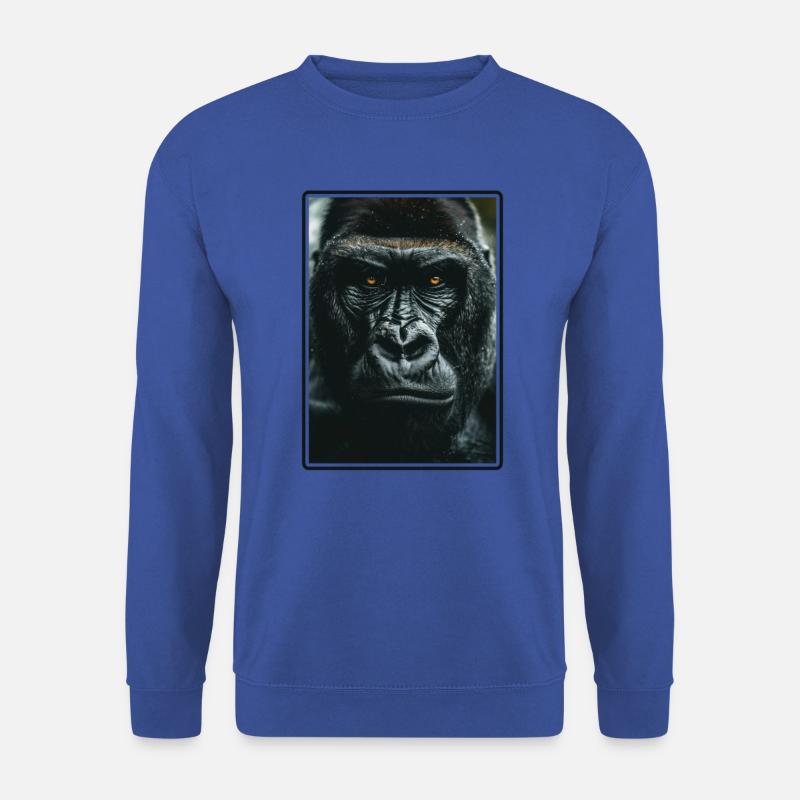 Gorillas Gorilla - Unisex Pullover - Royalblau