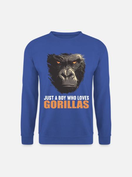 Gorillas Gorilla - Unisex Sweatshirt - royal blue