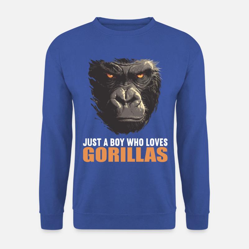 Gorilles Gorilles - Sweat-shirt Unisexe - bleu royal