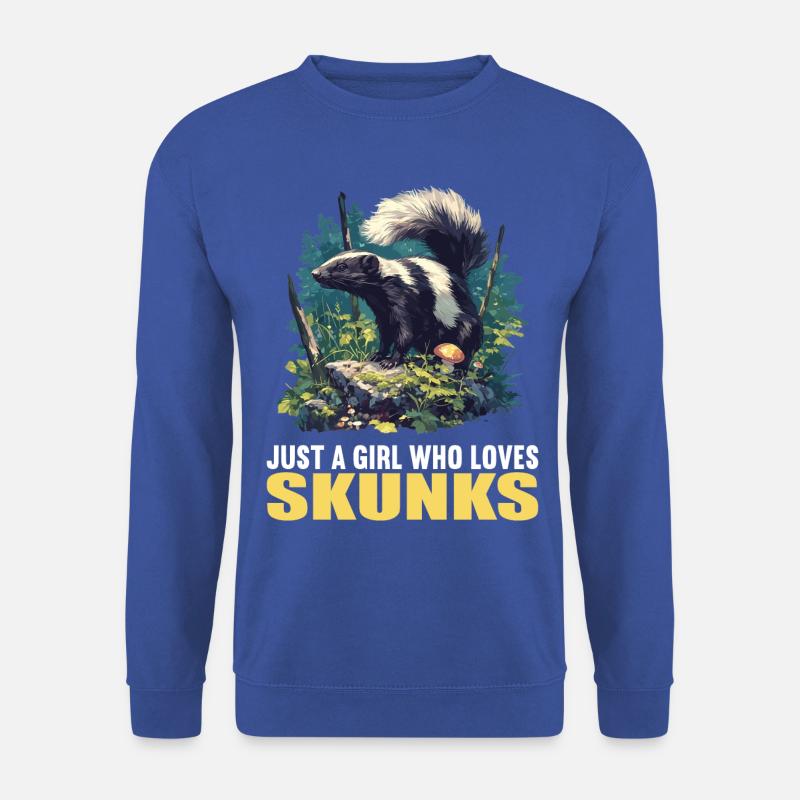 Stinktiere Stinktier - Unisex Pullover - Royalblau