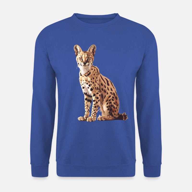 Servale Serval - Sweat-shirt Unisexe - bleu royal