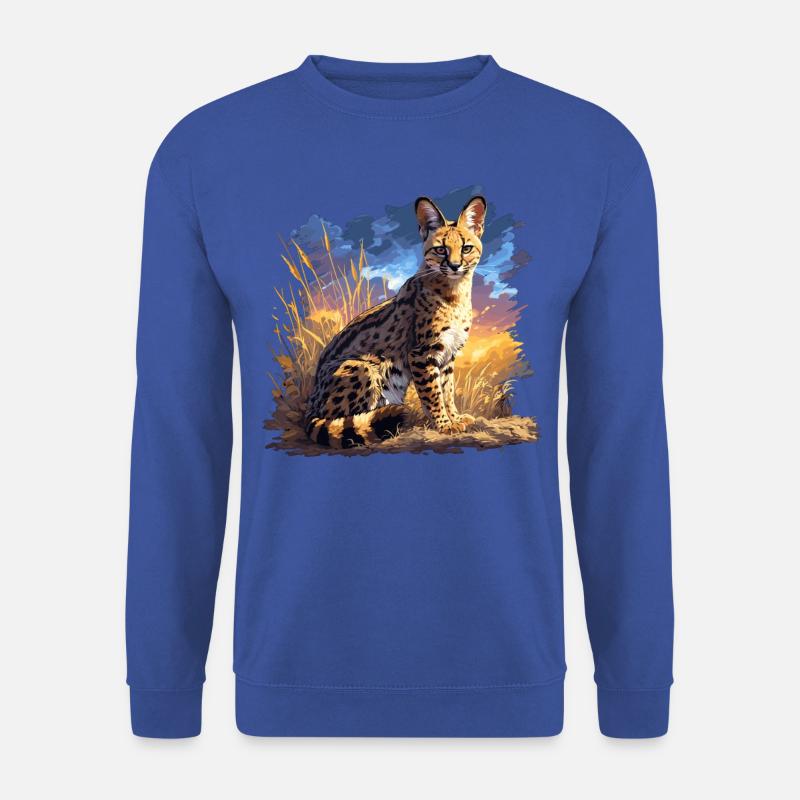 Servale Serval - Unisex Sweatshirt - royal blue