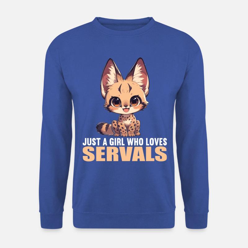 Servale Serval - Unisex Sweatshirt - royal blue