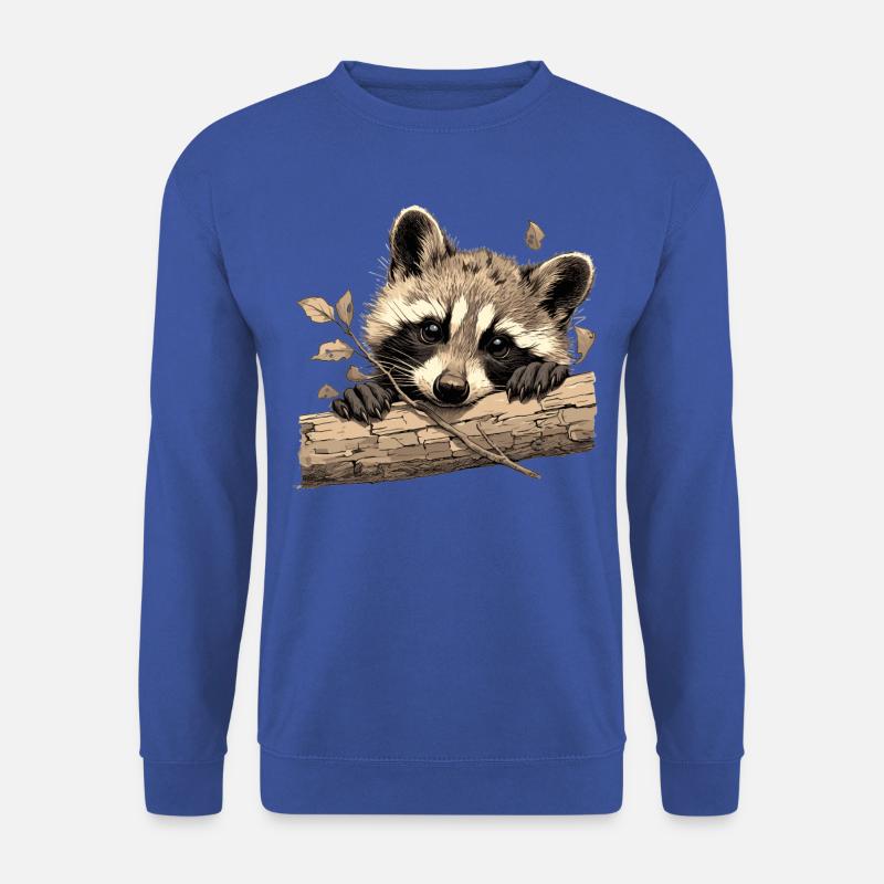 Waschbären Waschbär - Unisex Pullover - Royalblau
