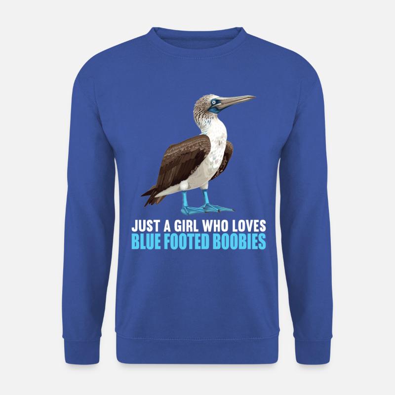 Blue-footed booby - Unisex Sweatshirt - royal blue