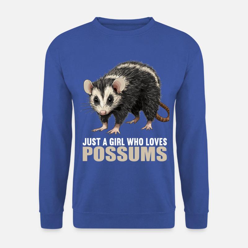 Opossum Opossums - Unisex Pullover - Royalblau