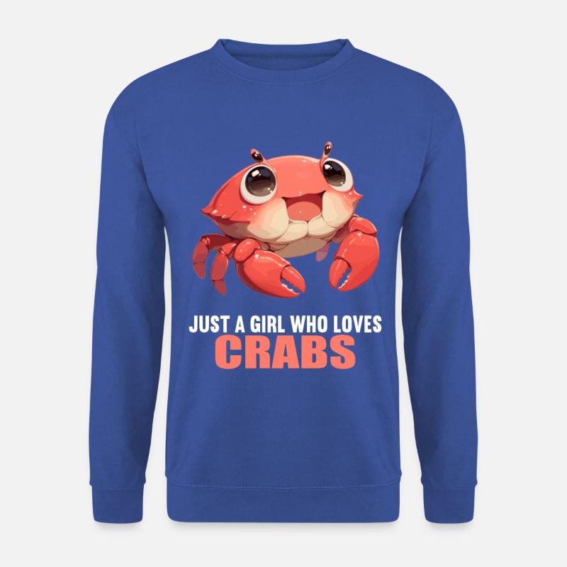 Krabbe Krabben - Unisex Pullover - Royalblau