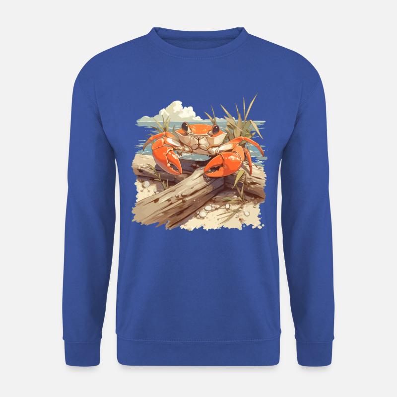 Krabbe Krabben - Unisex Pullover - Royalblau