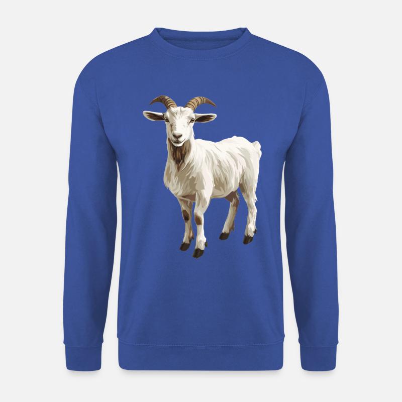 Ziegen Ziege - Unisex Pullover - Royalblau