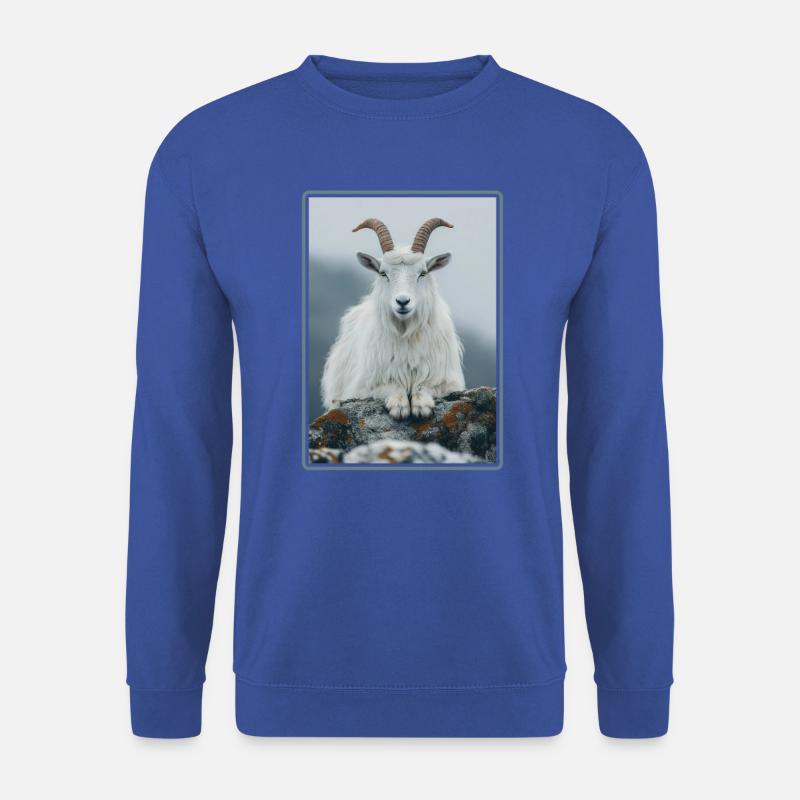 goats goat - Unisex Sweatshirt - royal blue