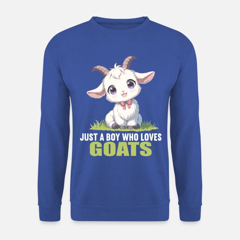 Ziegen Ziege - Unisex Pullover - Royalblau