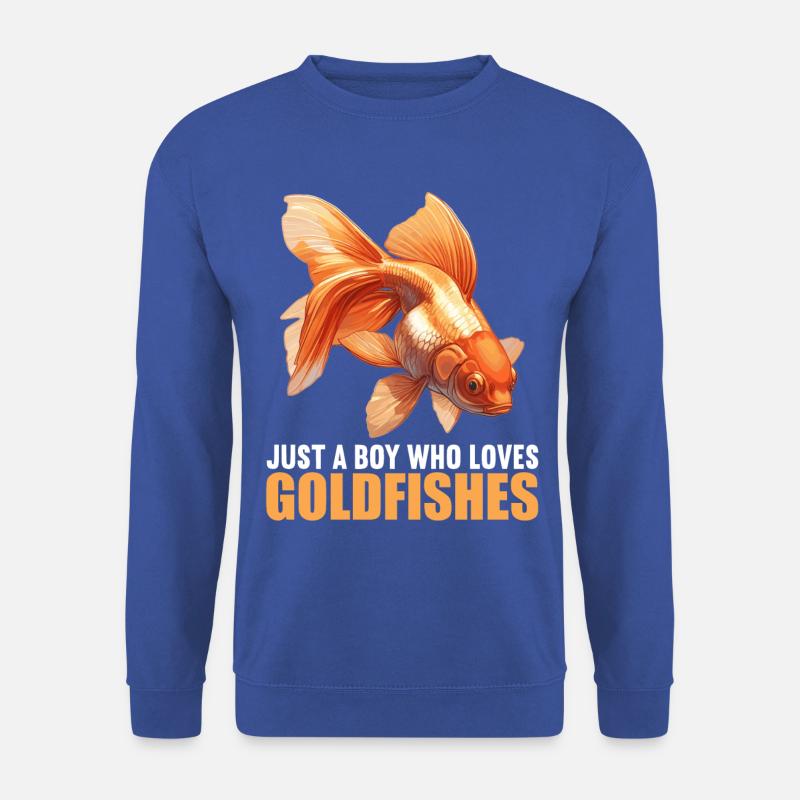Goldfische Goldfisch - Unisex Pullover - Royalblau