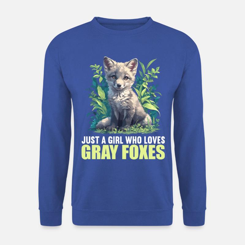 Gray Foxes Gray Fox - Unisex Sweatshirt - royal blue