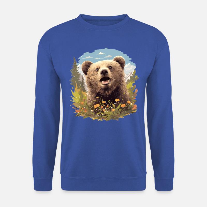 Grizzlybären Grizzlybär - Unisex Pullover - Royalblau