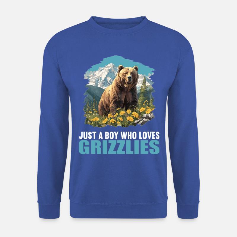 Grizzlybären Grizzlybär - Unisex Pullover - Royalblau