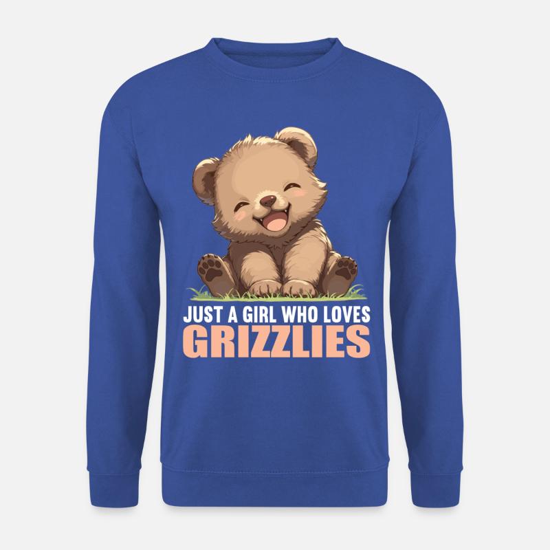 Grizzlybären Grizzlybär - Unisex Pullover - Royalblau