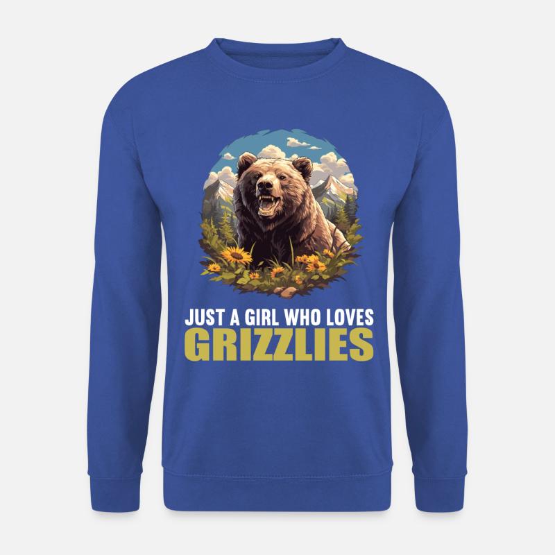 Grizzlybären Grizzlybär - Unisex Pullover - Royalblau