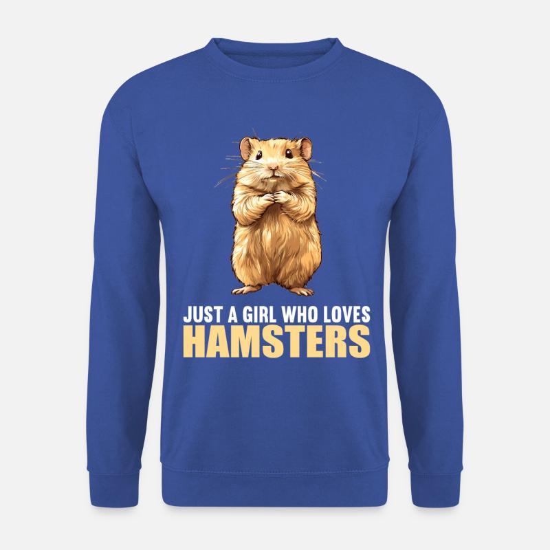 Hamster - Unisex Pullover - Royalblau