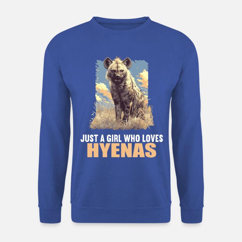 Hyänen Hyäne - Unisex Pullover - Royalblau
