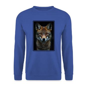 Chacals Chacal - Sweat-shirt Unisexe - bleu royal - Devant - Alina (178cm) & Michal (187cm)