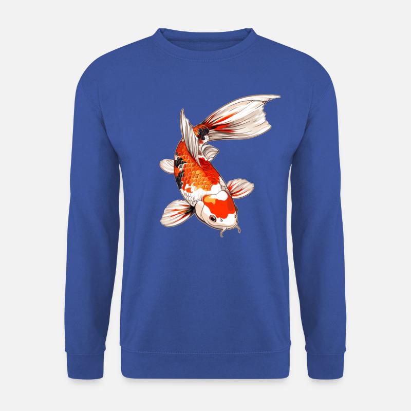 Kois Koi Karpfen - Unisex Pullover - Royalblau