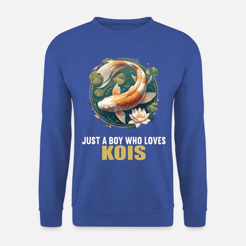 Kois Koi Karpfen - Unisex Pullover - Royalblau