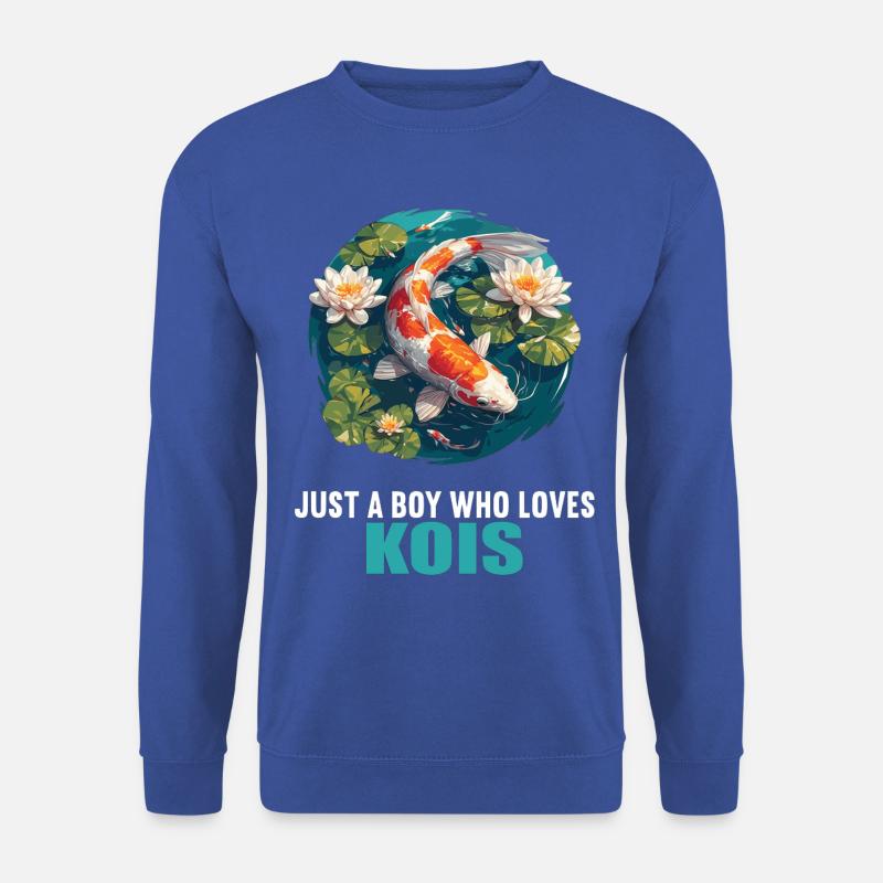 Kois Koi Karpfen - Unisex Pullover - Royalblau