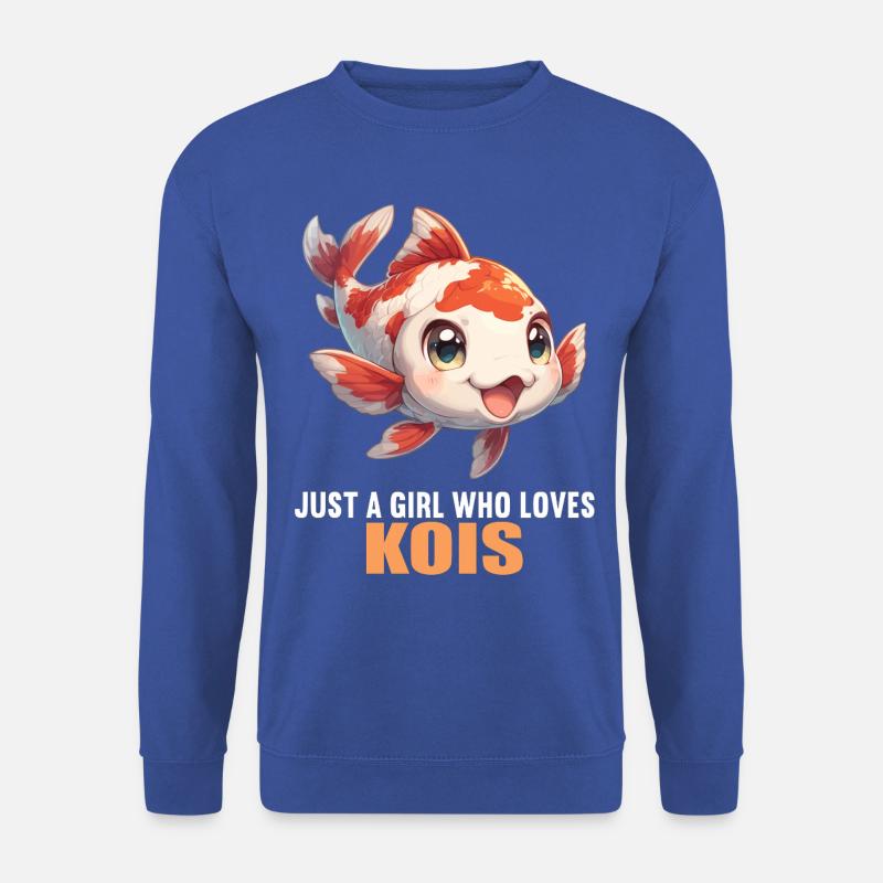 Kois Koi Karpfen - Unisex Pullover - Royalblau