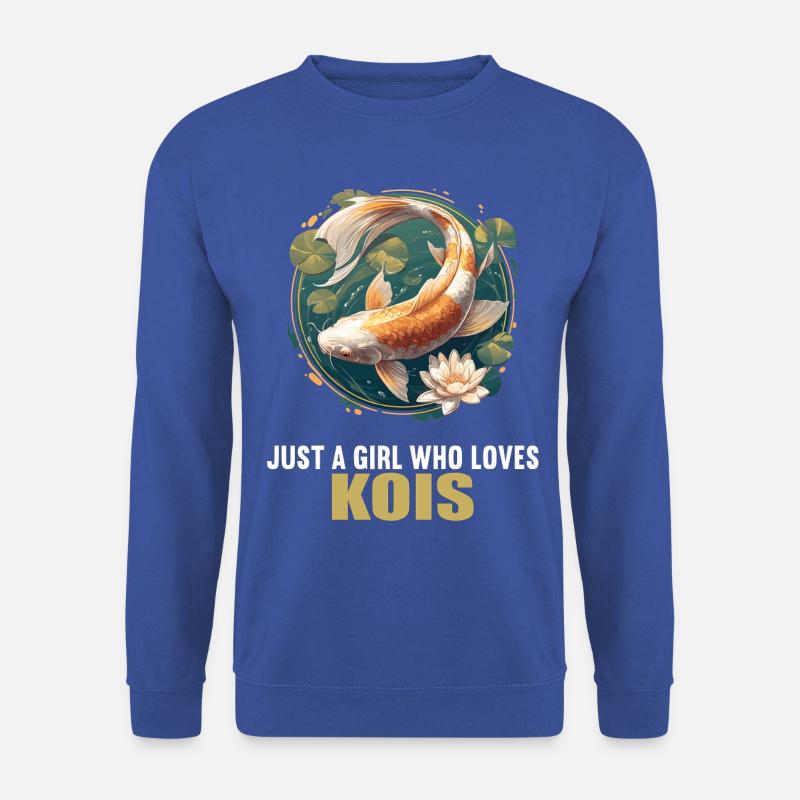 Koi Koi Carp - Unisex Sweatshirt - royal blue