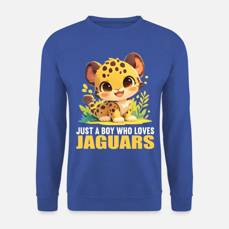 Jaguare Jaguar - Unisex Pullover - Royalblau
