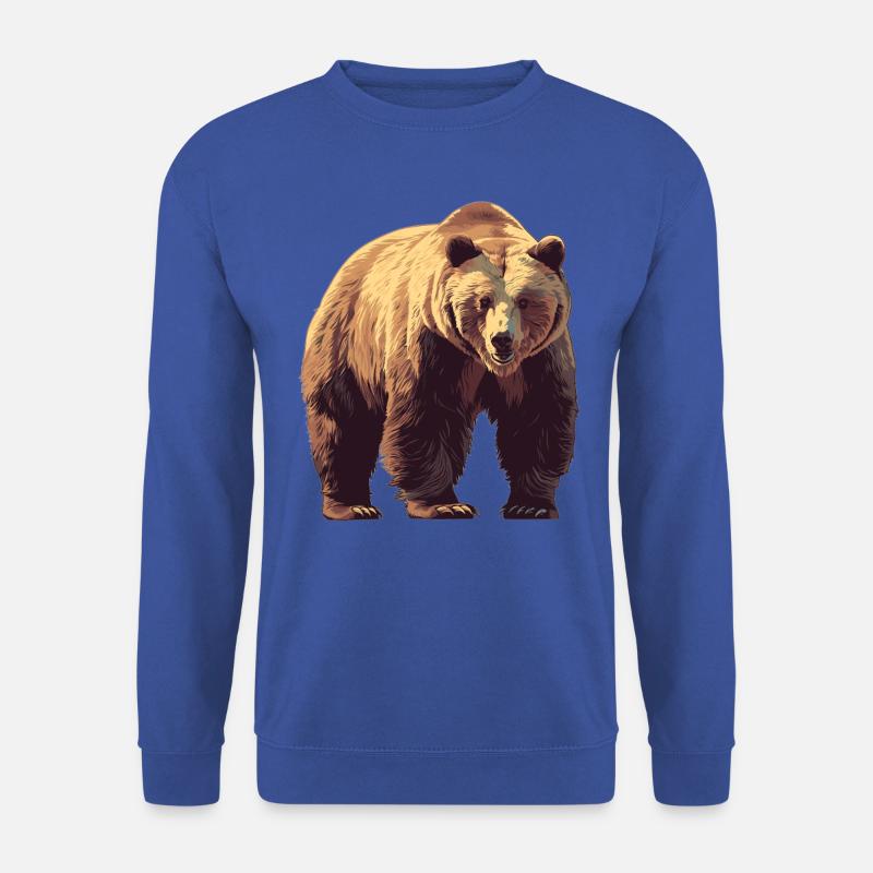 Kodiak Bear Kodiak Bear - Unisex Sweatshirt - royal blue