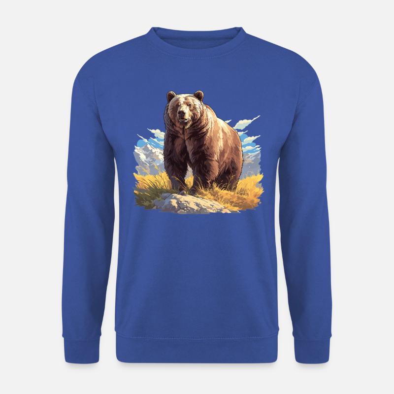 Kodiakbären Kodiakbär - Unisex Pullover - Royalblau