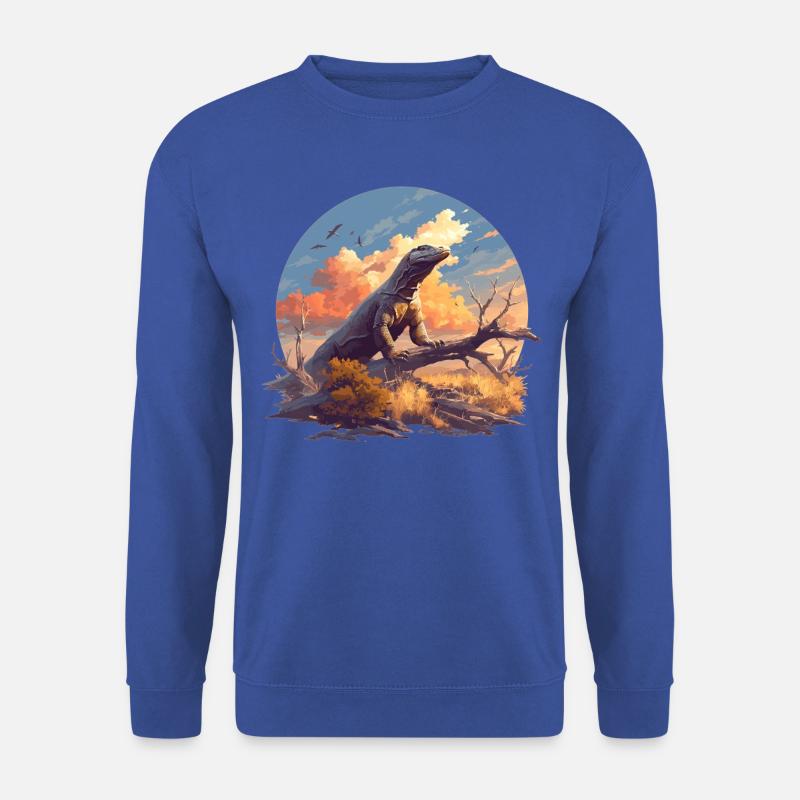 Komodowarane Komodowaran - Unisex Pullover - Royalblau