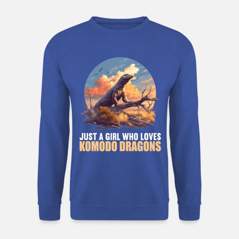 Komodowarane Komodowaran - Unisex Pullover - Royalblau