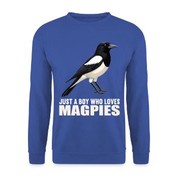 Pies Pie - Sweat-shirt Unisexe - bleu royal - Devant - Alina (178cm) & Michal (187cm)
