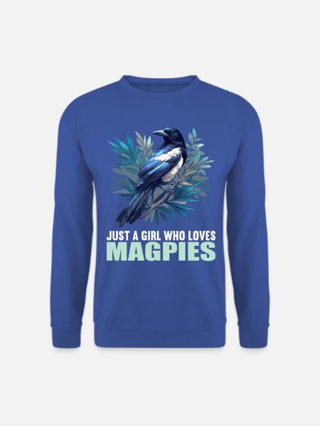 Elstern Elster - Unisex Pullover - Royalblau