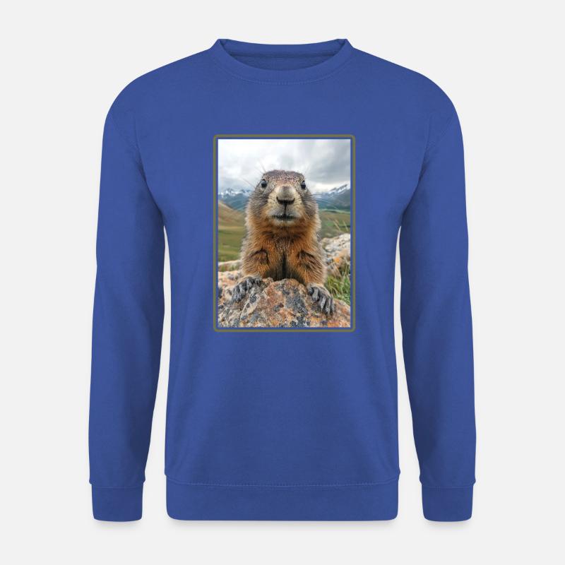 Murmeltiere Murmeltier - Unisex Pullover - Royalblau