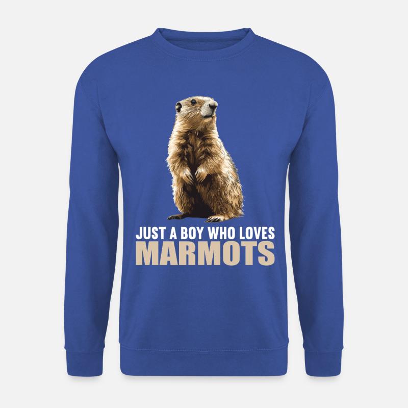 Murmeltiere Murmeltier - Unisex Pullover - Royalblau