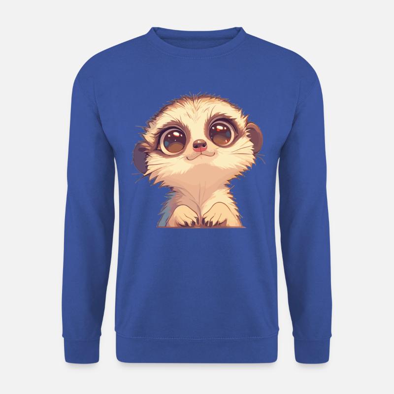 Meerkat Erdmännchen - Unisex Pullover - Royalblau