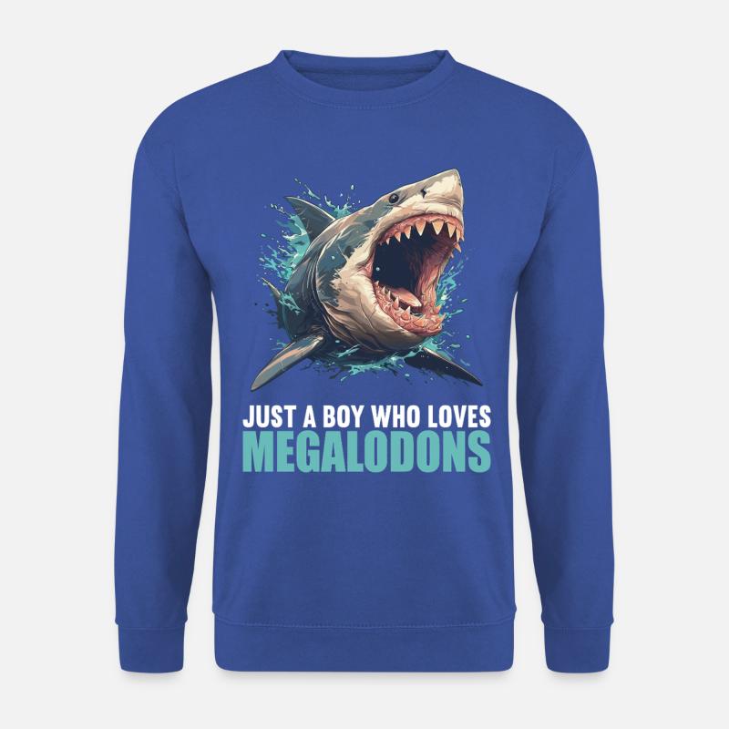 Megalodons Megalodon - Unisex Pullover - Royalblau