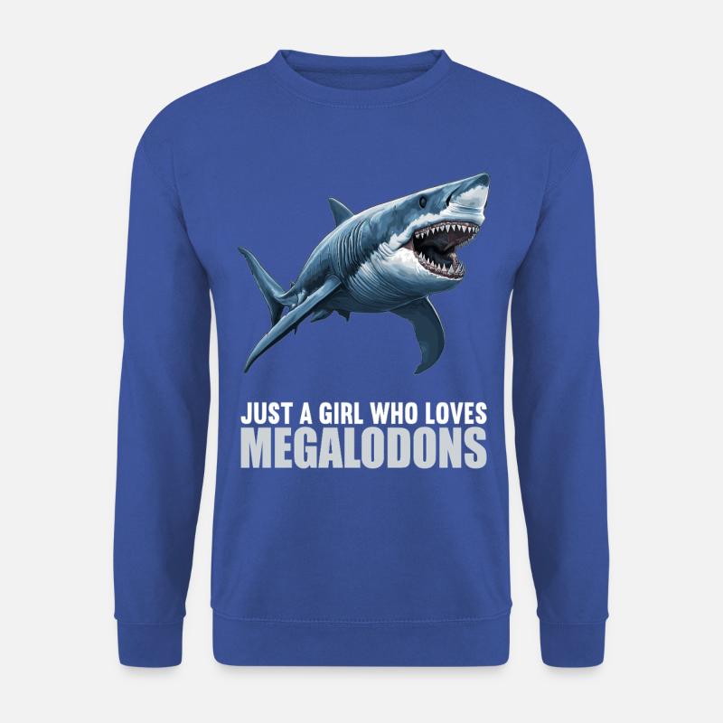 Megalodons Megalodon - Unisex Pullover - Royalblau