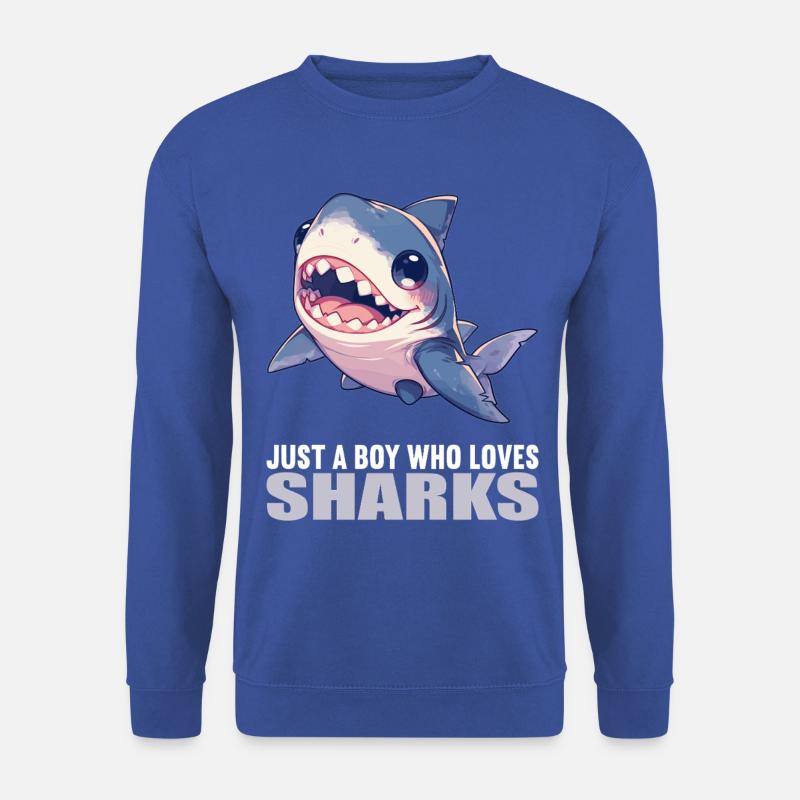 Haie Hai - Unisex Pullover - Royalblau