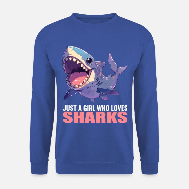 Requins Requin - Sweat-shirt Unisexe - bleu royal
