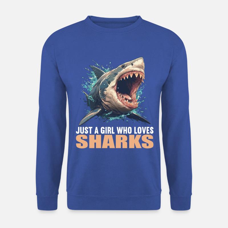 Requins Requin - Sweat-shirt Unisexe - bleu royal