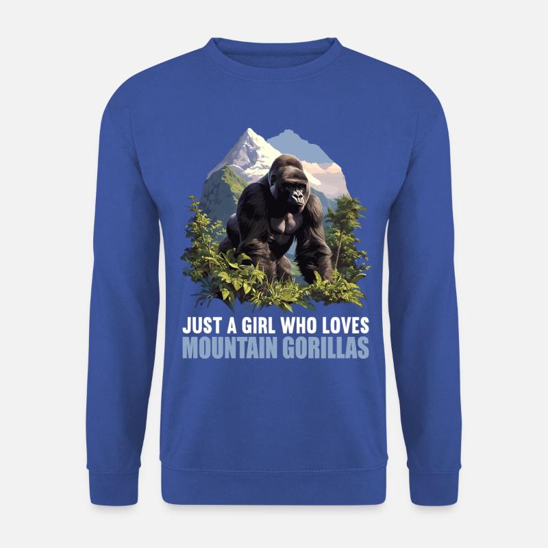 Berggorillas Berggorilla - Unisex Pullover - Royalblau