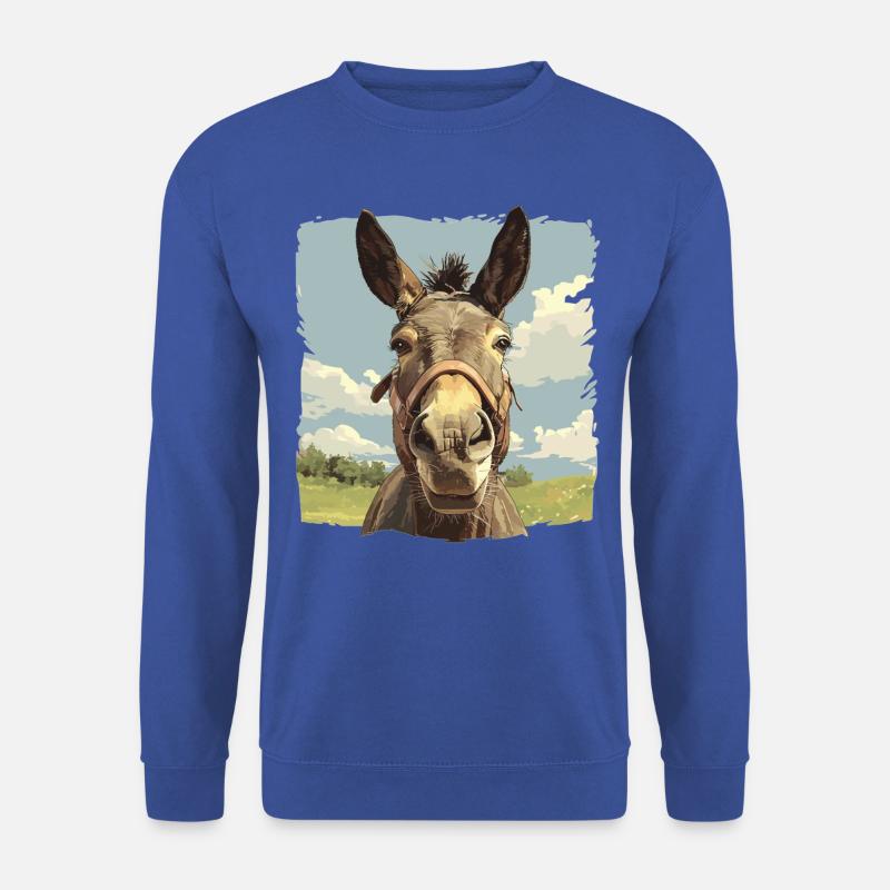 Maultiere Maultier - Unisex Pullover - Royalblau