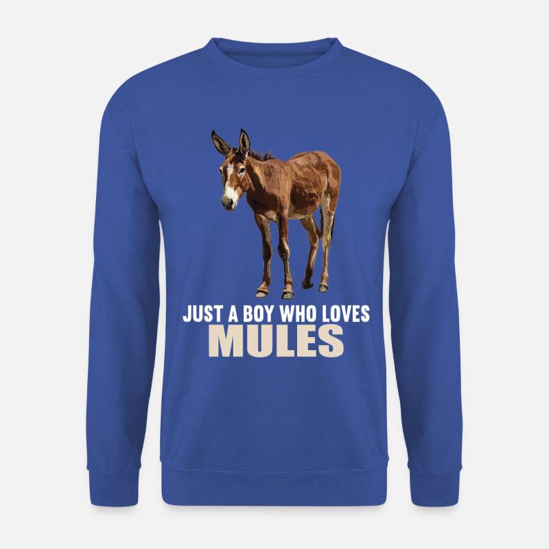 Mules Mule - Unisex Sweatshirt - royal blue